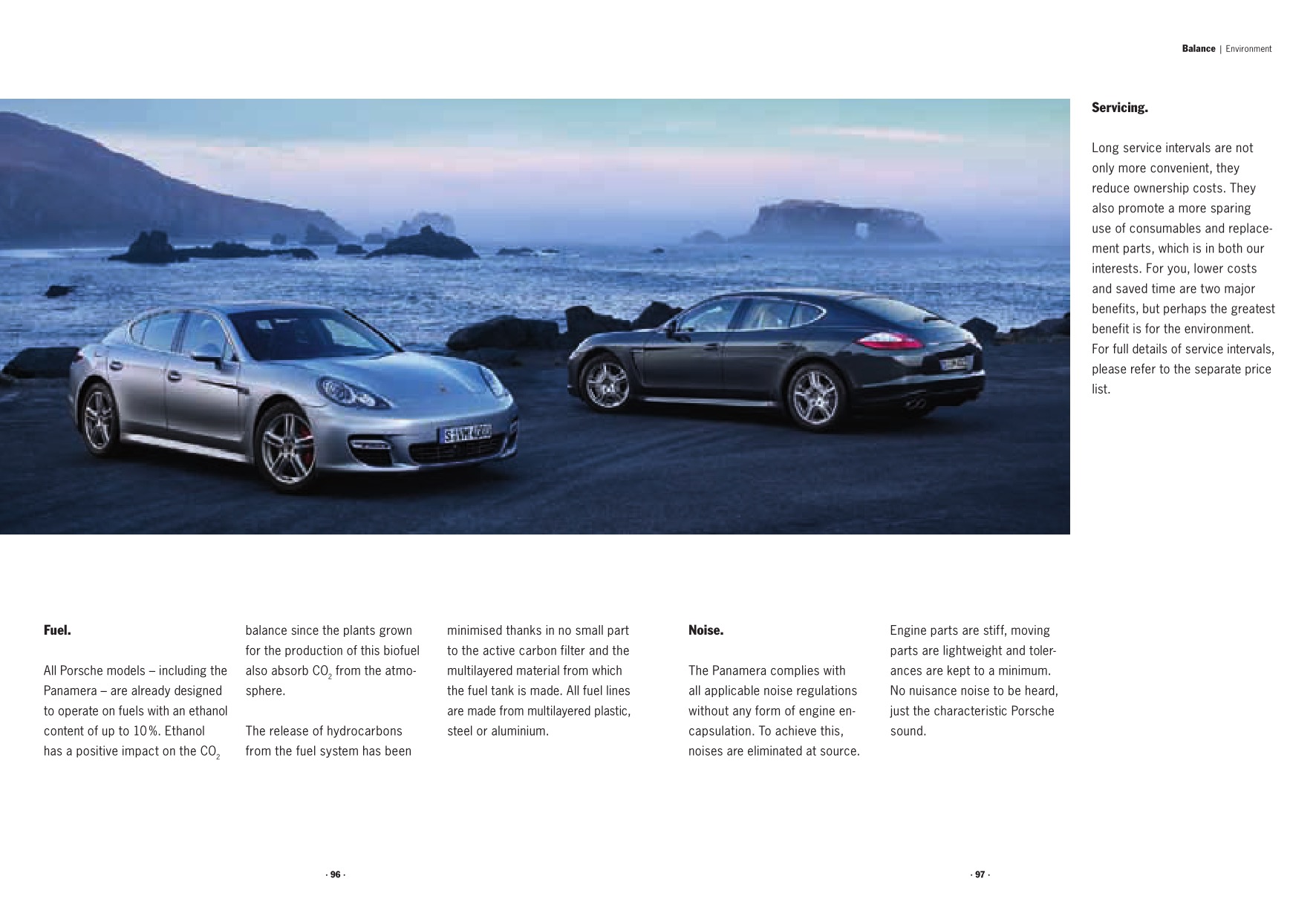 2010 Porsche Panamera Brochure Page 31
